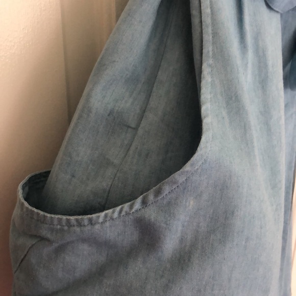 Chambray wrap dress - Picture 5 of 8